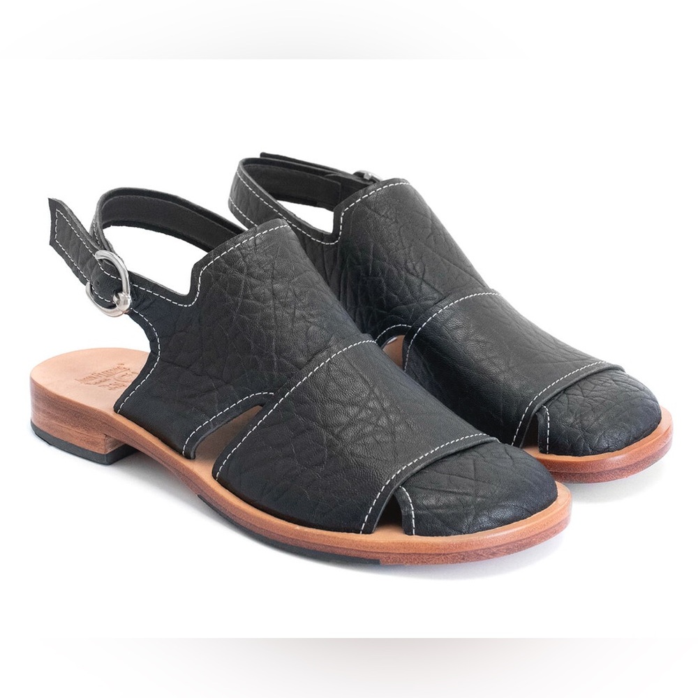 John Fluevog Chira Closed Toe Slingback Sandals